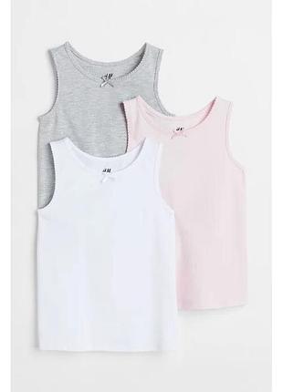 Майки h&amp;m на 6-8 гг цена по комплекту