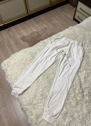 Штаны спортивные женские puma джогеры велюр