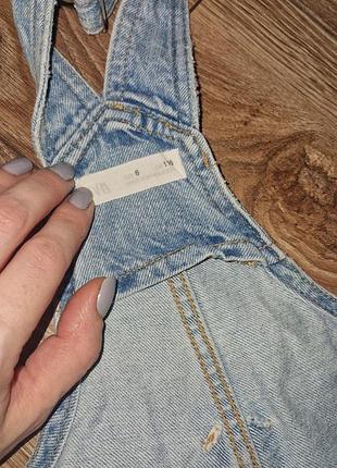 Джинсовий комбінезон zara 3