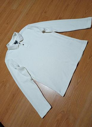 Поло лонгслів чоловічий h&m p.m -l.            52% cotton 48% polyester 8