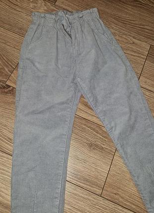 Брюки вельветовые zara