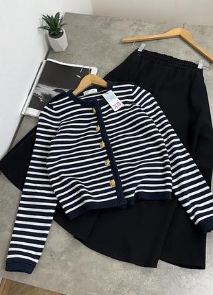 Кардиган в смужку