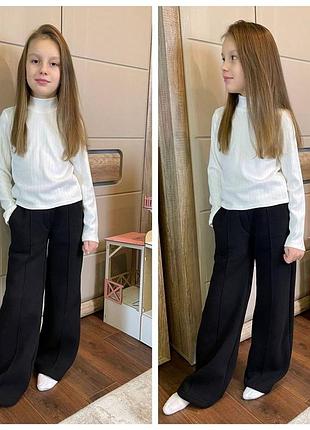 Теплі штани палаццо 2