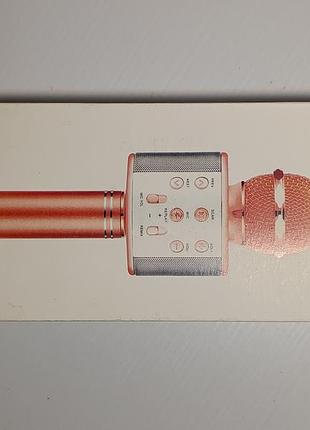 Wster ws-858 мікрофон караоке