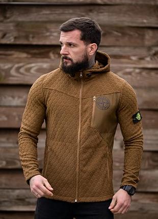 Флісова кофта stone island