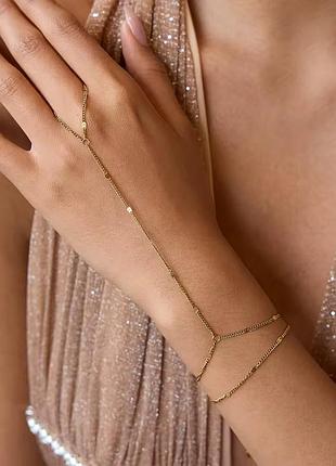 Подвійний браслет слейв нержавіюча сталь stainless steel