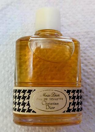 Мініатюра miss dior від christian dior.оригінал.вінтаж.
