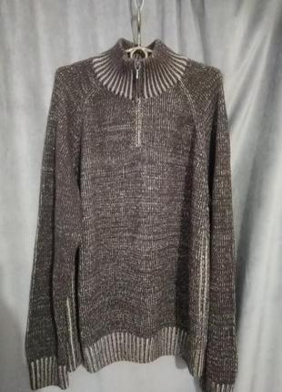 Чоловічий бавовняний светр, р.xl1 фото