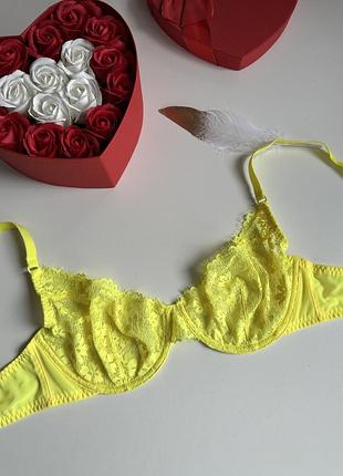 Новий мереживний бюстгальтер мʼякий на кісточках 💙💛 сток