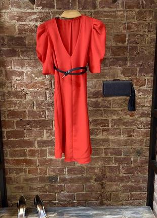 Червона сукня трапеція 🤤