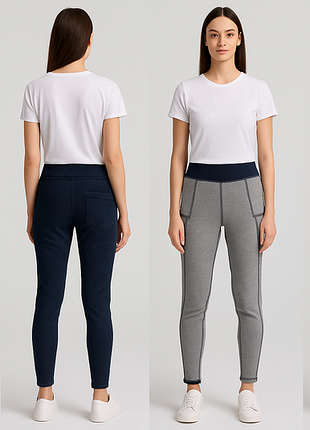 Джинсовые утепленные джеггинсы artefit pirin cozy pant