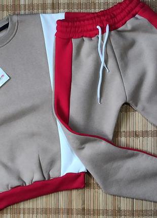 Костюм для хлопчиків,теплий, тринитка, на флісі. висока якість! 100% котон. виробник туреччина . фабрика.