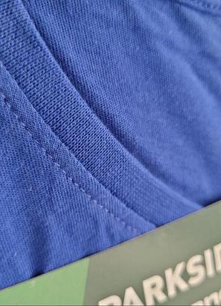 Чоловічий лонгслів, синій, parkside / німеччина 2