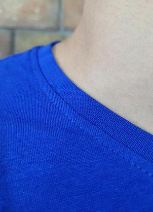 Лонгслив, синий, parkside / нитевичка 4