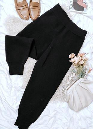 Трикотажные брюки с мериносовой шерстью