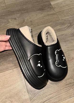 Гумові капці з утепленням