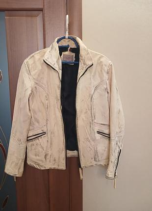 Куртка кожаная