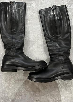 Чоботи шкіряні