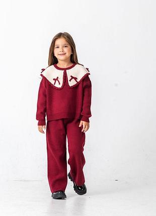 Нарядний костюм для дівчат 98-140 см