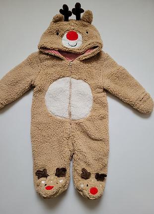 Новогодний человечек комбинезон primark