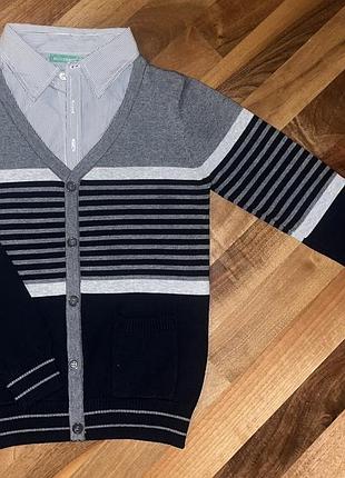 Сорочка-обманка для хлопчика