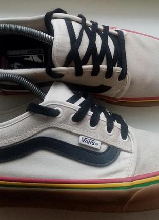 Низкие мужские замшевые кеды vans (оригинал)
