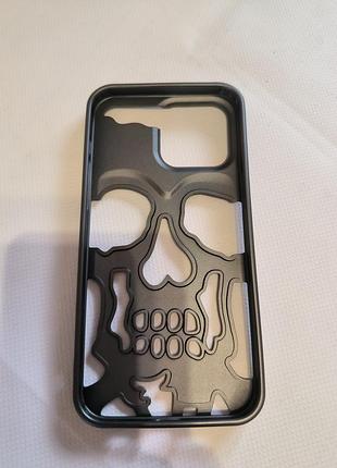 Силіконовий чохол, бампер iphone 15 pro max grey 2