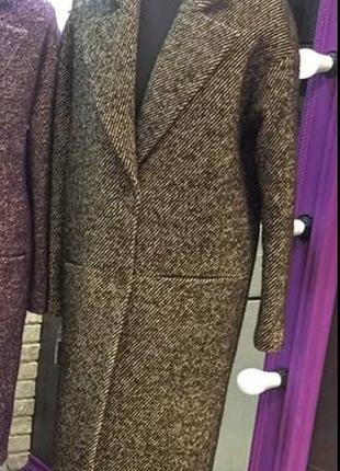 Пальто жіноче 80% шерсть  wool 80%