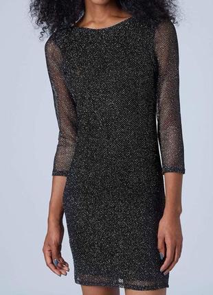 Нарядное блестящее платье по фигуре topshop