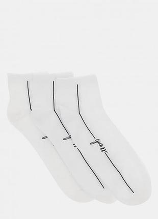 Набор белых коротких носков o4yg06kbzu0 guess