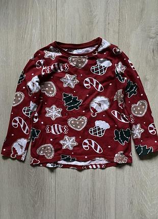 Новорічний реглан одяг 4-5 років