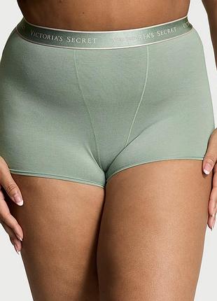 Трусики-шортики victoria’s secret розмір s. вікторія сікрет
