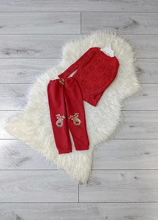 Костюм для девочки 18-24 мес 86-92 см