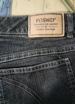 Джинсы женские светло-черного цвета или темно-серого размера l, xl