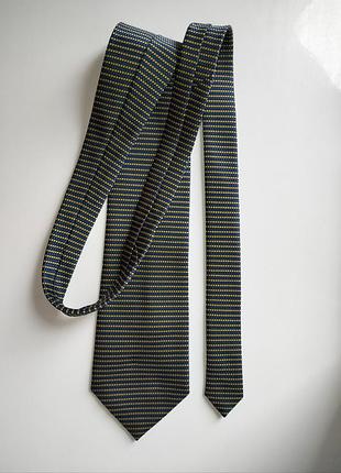 Жовто-синя краватка галстук cedarwood state