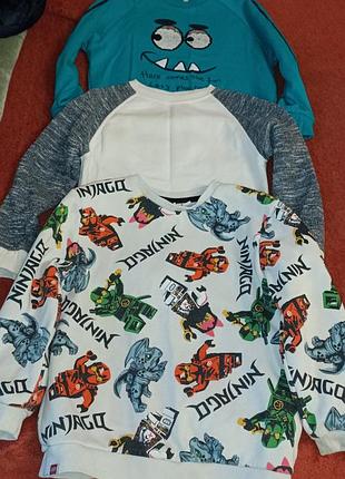 Великий пакет речей на осінь зиму кофти костюм штани джинси на хлопчика