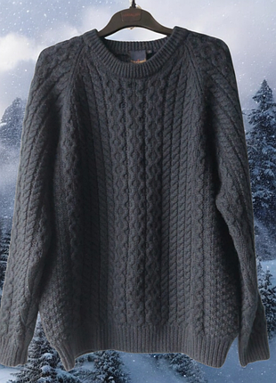 Товстий теплющий светр 100% італія