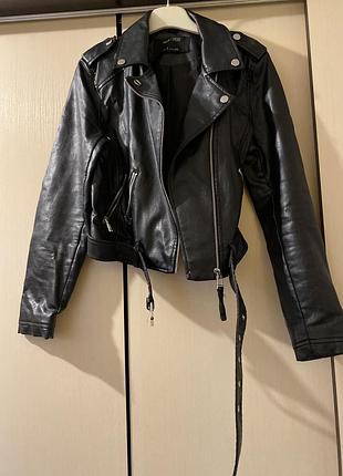 Косуха, шкіряна куртка sinsay, s