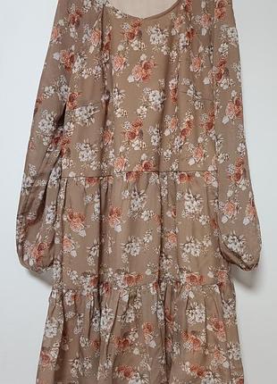 Шифоновое платье
