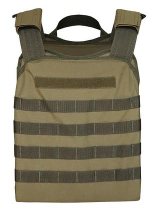 Плитоноска ukr cossacks 1.0 койот, стропы molle, cordura 1000d tsh2