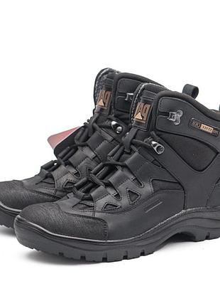 Тактические зимние ботинки winterfrost 800 до -25 черные tsh2