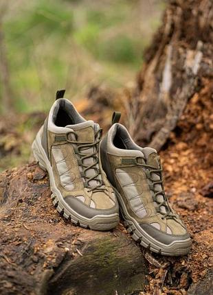Тактичні літні кросівки олива. tsh2