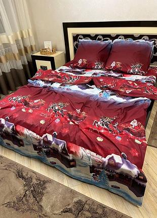 Комплект постельного белья двуспальный праздник приближается s-ma tsh2