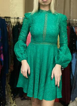 Нова святкова вечірня мереживна сукня