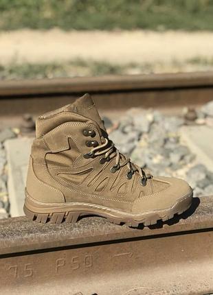 Тактичні демісезонні ботинки storm койот tsh2