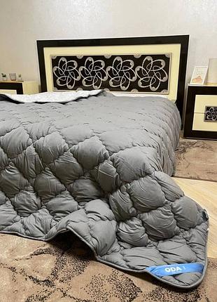 Ковдра холофайбер євро сіра+молочна tsh2