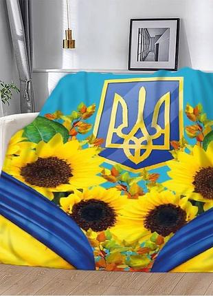 Плюшевый плед 3д 135х160 арт: 2407 s-ma tsh2