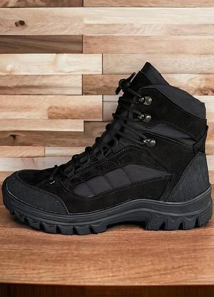 Тактические зимние ботинки slimtex до -25 цвет черный tsh2
