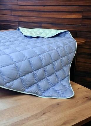 Ковдра холофайбер євро синя+мята tsh2