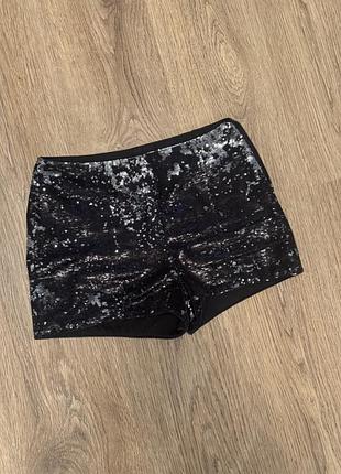 Вечірні нарядні шорти в пажтках amisu xs